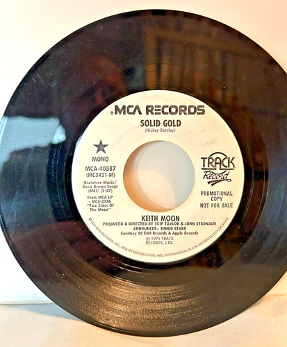 Keith moon solid gold - 45,
