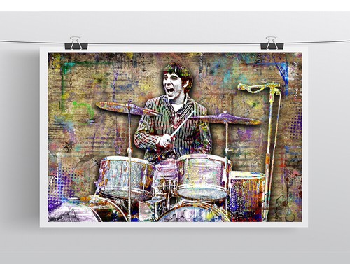 Ketih moon 24x36in poster - ketih,
